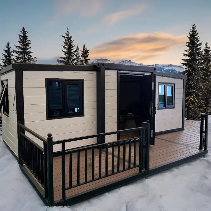 Sustainable Living Design - 친환경 소재를 사용한 그린 조립식 주택,