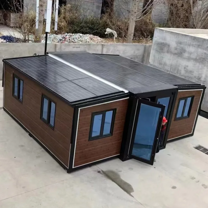 친환경 소재를 사용한 그린 조립식 주택, 2베드룸, 플 - Sustainable Living Design 리뷰 및 가격